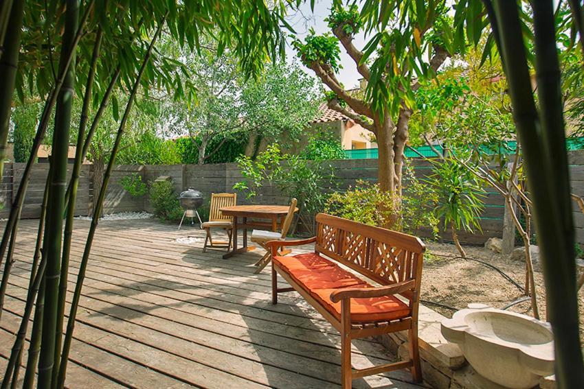 Les Aromatiques - Terrasse & Parking Prive A Villeneuve Les Avignon - Proche Golf Academy Buitenkant foto